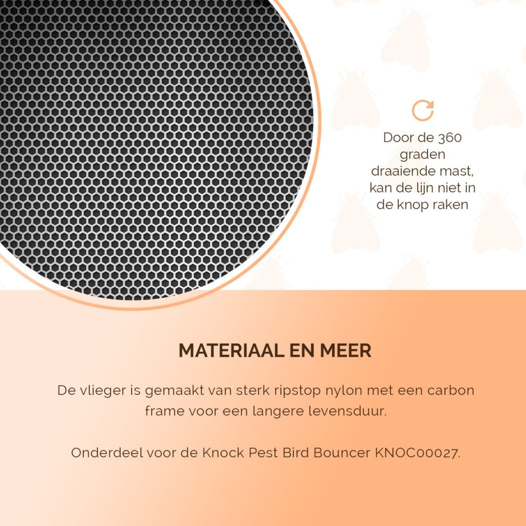 Knock Pest Vogel Verschrikker Vlieger Los - afbeelding 4