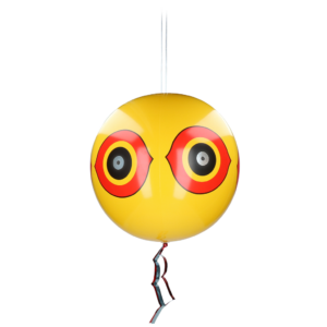 Knock Pest Schrikballon Geel - Opblaasbare Vogelafschrikker Ø 40 cm