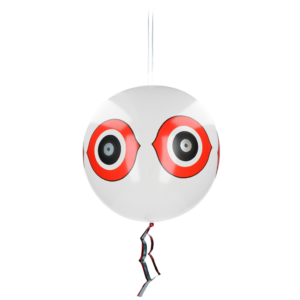Knock Pest Schrikballon Wit - Opblaasbare Vogelafschrikker Ø 40 cm