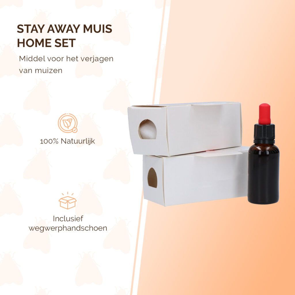 Knock Pest Stay Away Muis Home Set - Natuurlijke Ongediertebestrijding - afbeelding 2