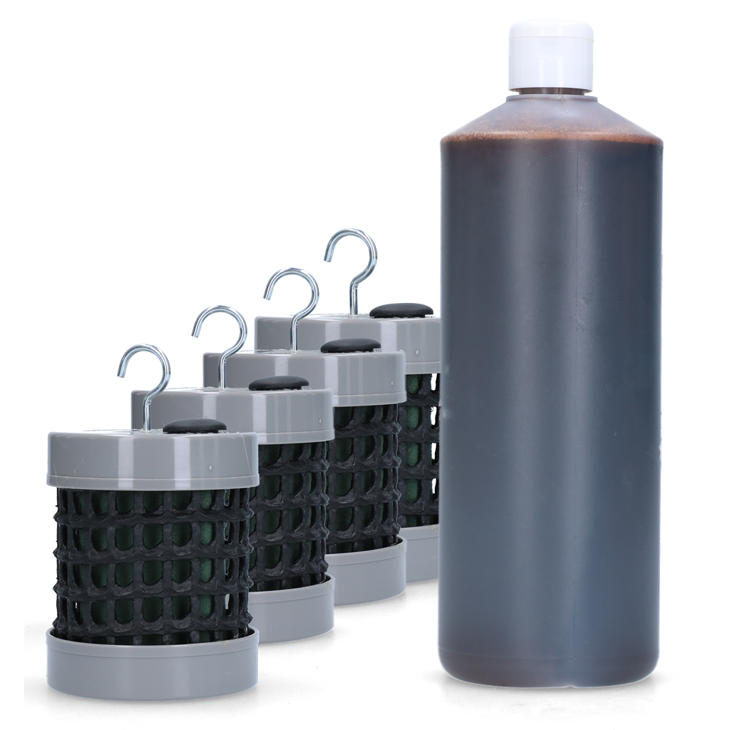 Knock Pest Stay Away Parasol Set - 1 liter vloeistof en 4 kokers - afbeelding 2