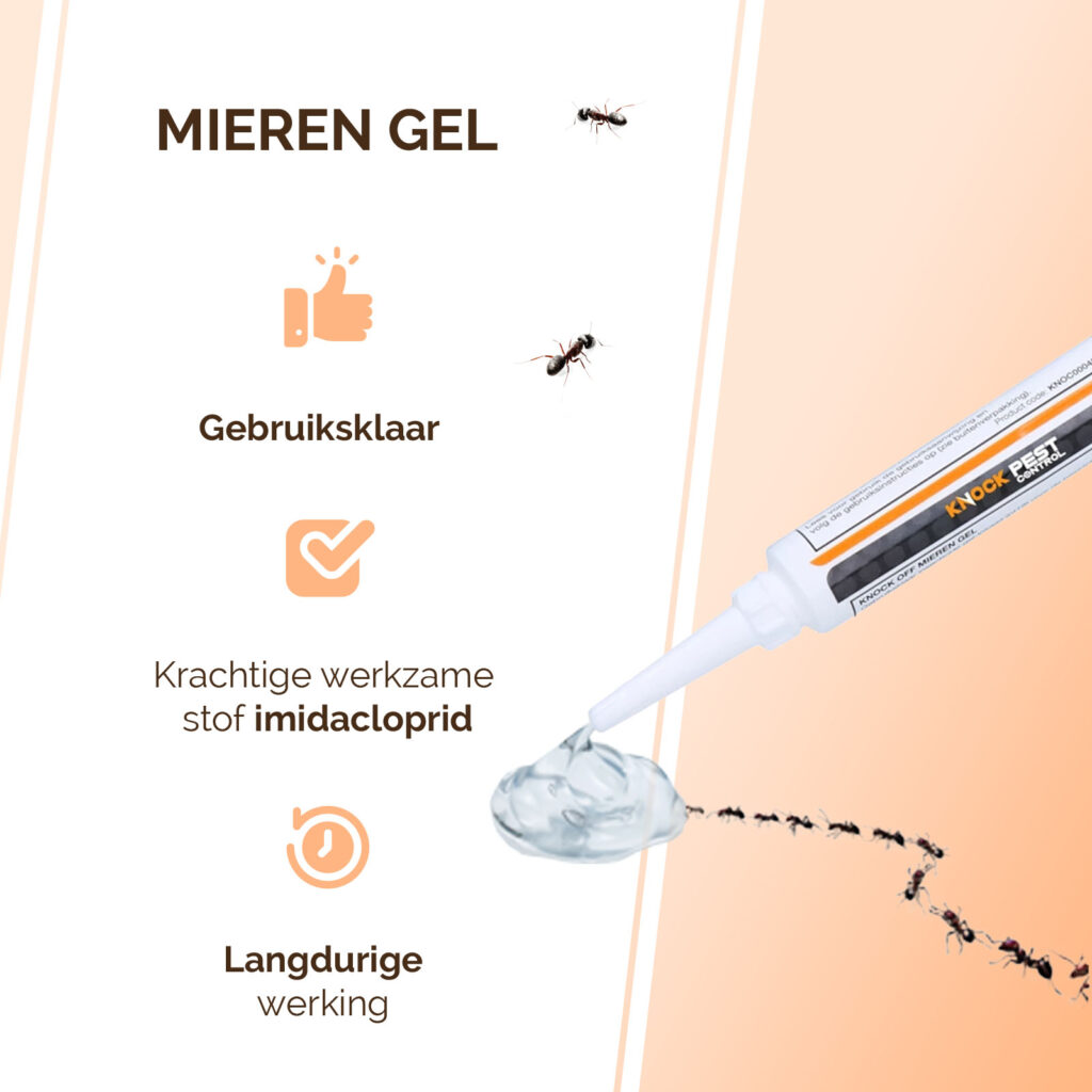 Knock Pest Mieren Gel 5 g - Bestrijd zwarte en tropische mieren - afbeelding 6
