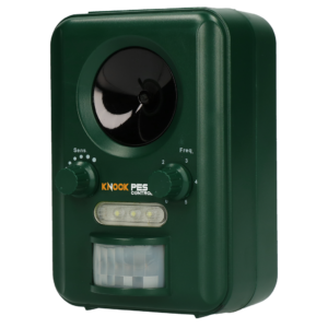 Knock Pest Dierenverjager Solar - Ultrasoon met Bewegingsmelder