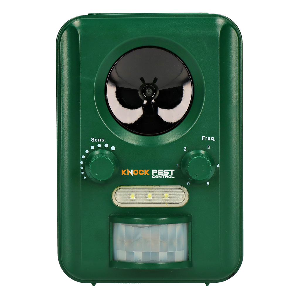 Knock Pest Dierenverjager Solar - Ultrasoon met Bewegingsmelder - afbeelding 2