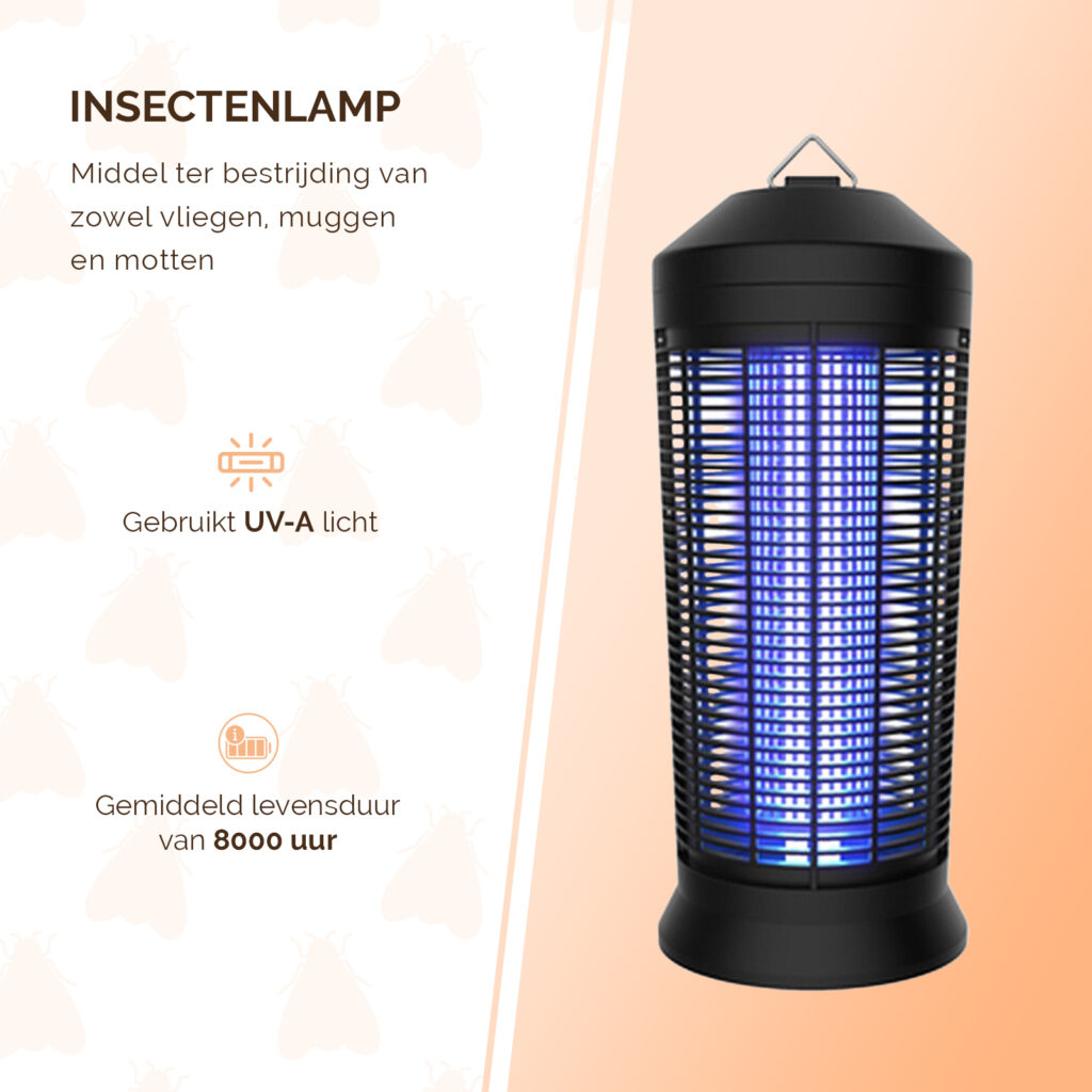 Knock Pest Insectenlamp 36 Watt - Elektrische Insectenvanger - afbeelding 2