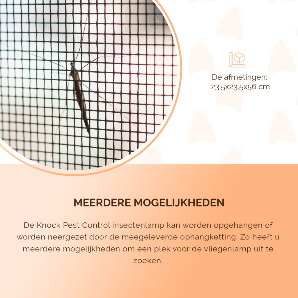 Knock Pest Insectenlamp 36 Watt - Elektrische Insectenvanger - afbeelding 5