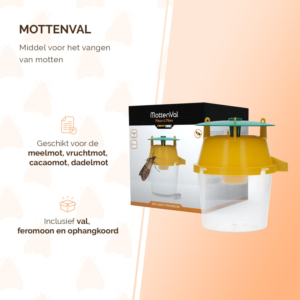 Knock Pest Mottenval met Feromoon voor Vliegende Insecten - afbeelding 3