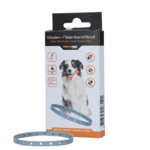Knock Pest Vlooien/Tekenband Hond 59 cm - Gifvrij en Regenbestendig