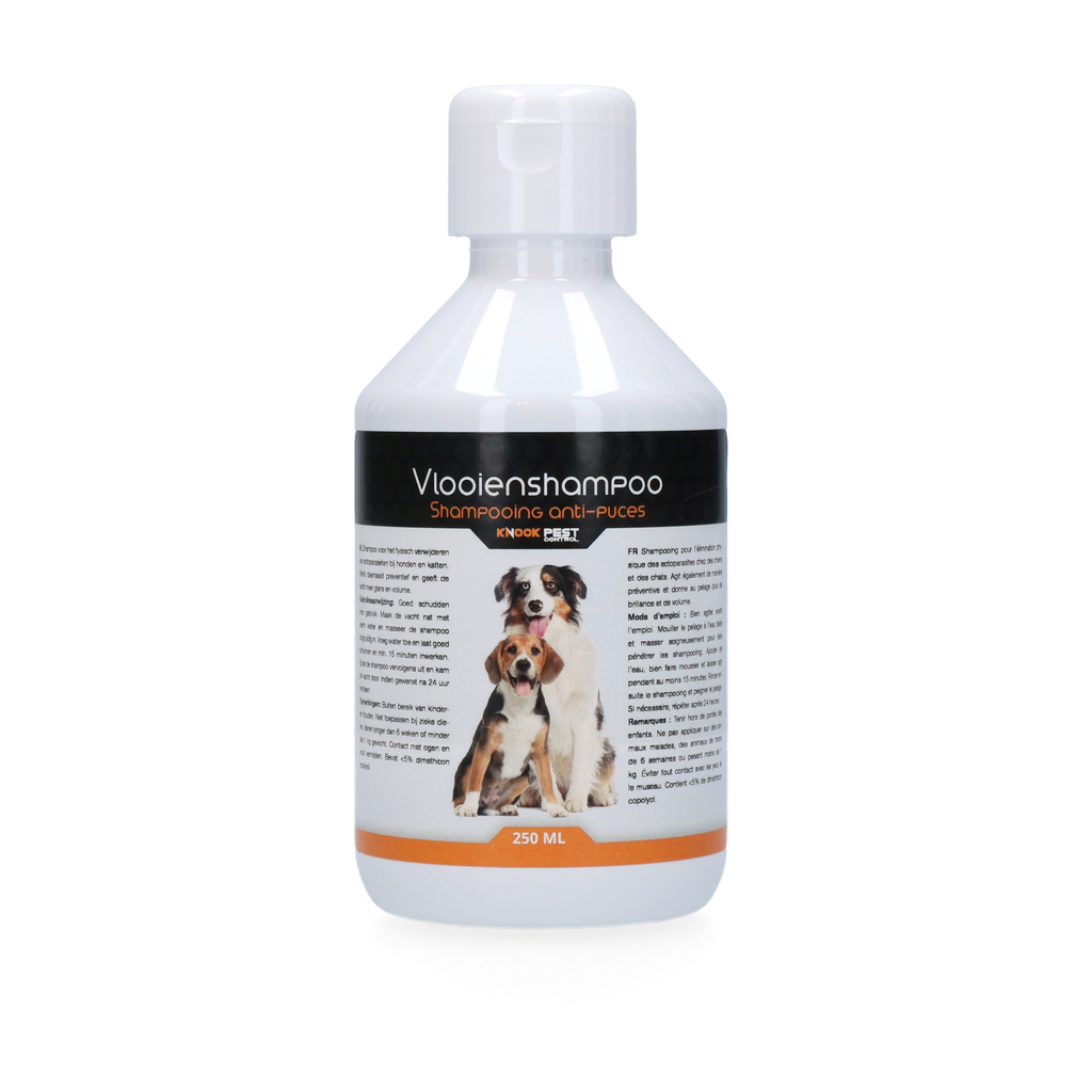 Knock Pest Vlooienshampoo 250 ml voor Honden en Katten - afbeelding 1