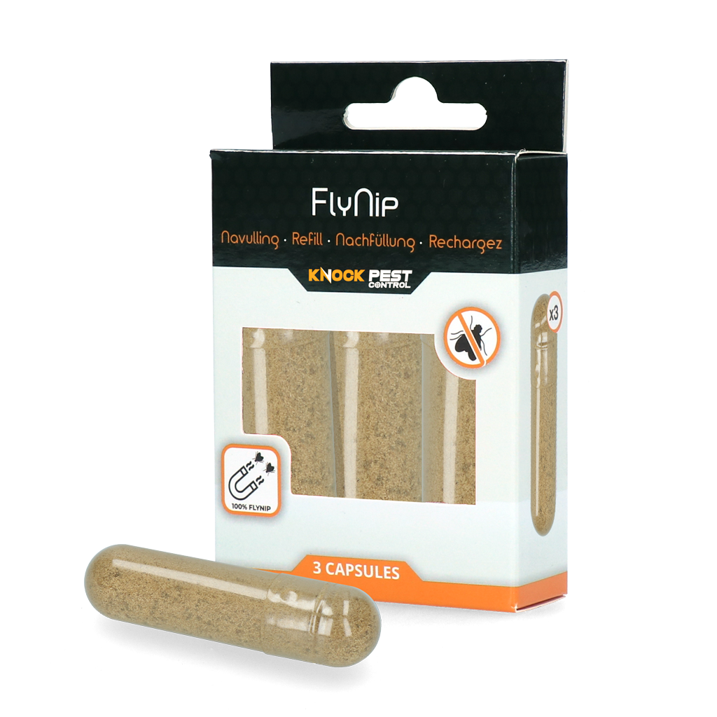 Knock Pest FlyNip Refill - Lokmiddel voor Vliegen