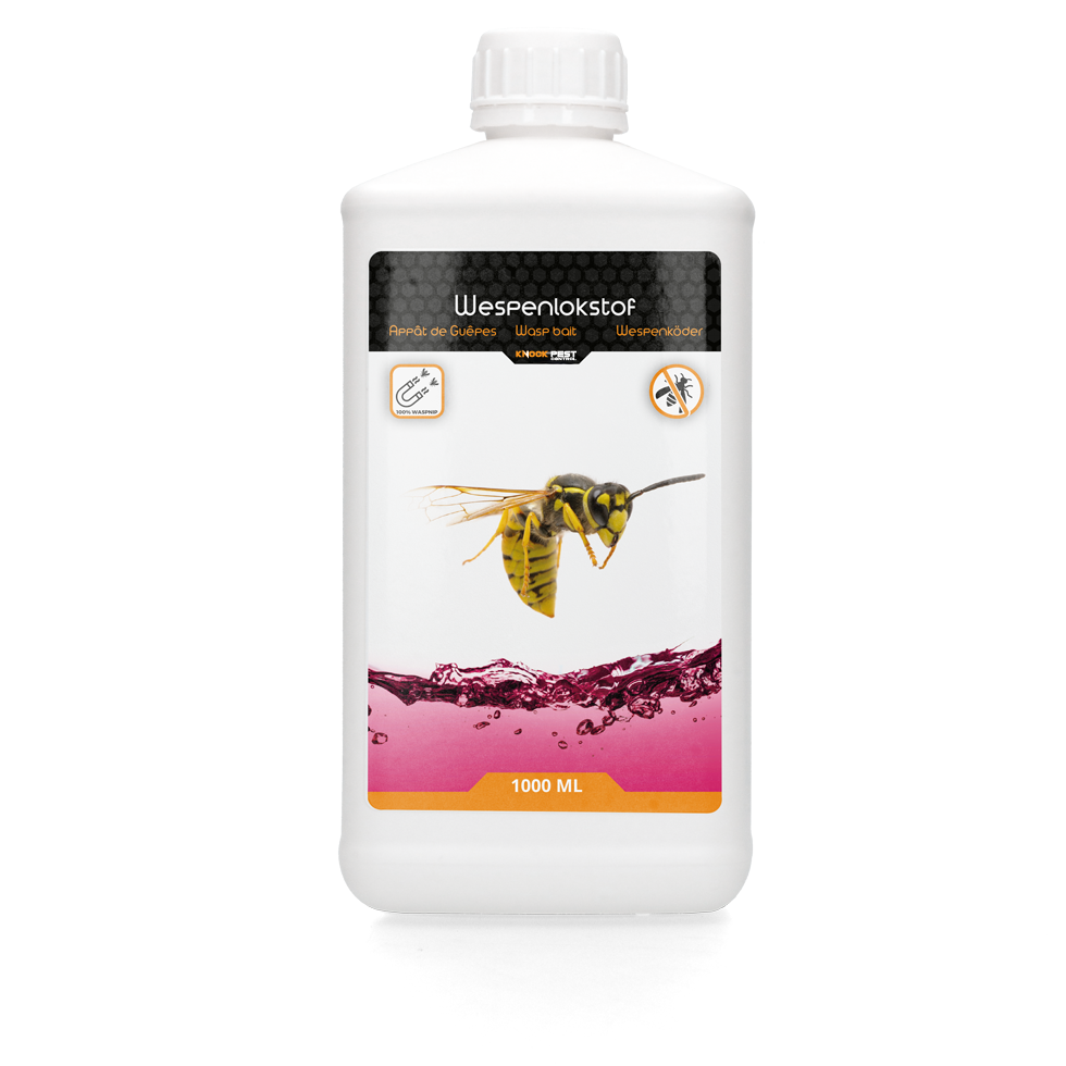 Knock Pest Wasp Bait (Wespentraktatie) 1 l - Kant-en-klare lokstof