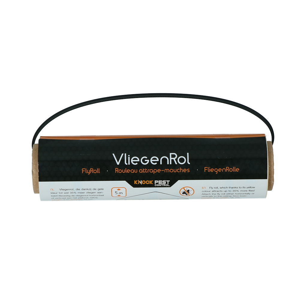 Knock Pest Vliegenkleefrol Geel 5 m - Vliegenbestrijding - afbeelding 4