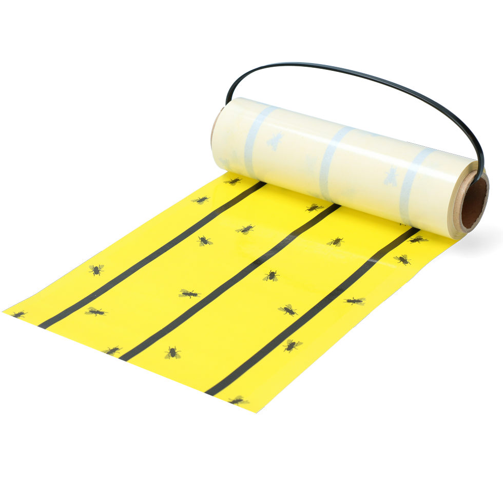 Knock Pest Vliegenkleefrol Geel 5 m - Vliegenbestrijding - afbeelding 1