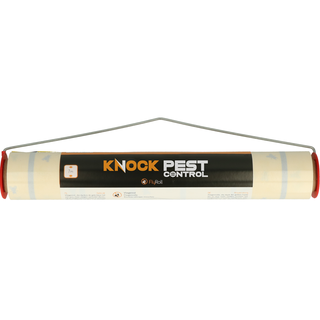 Knock Pest Vliegenkleefrol Geel 7 m - Vliegenbestrijding - afbeelding 1