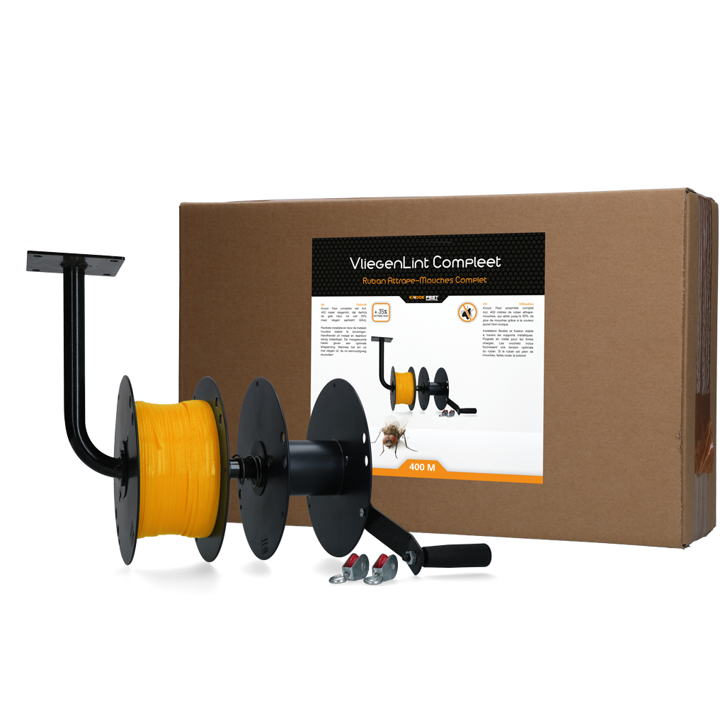 Knock Pest Vliegenlint Compleet 400 m - Vliegenbestrijding - afbeelding 1