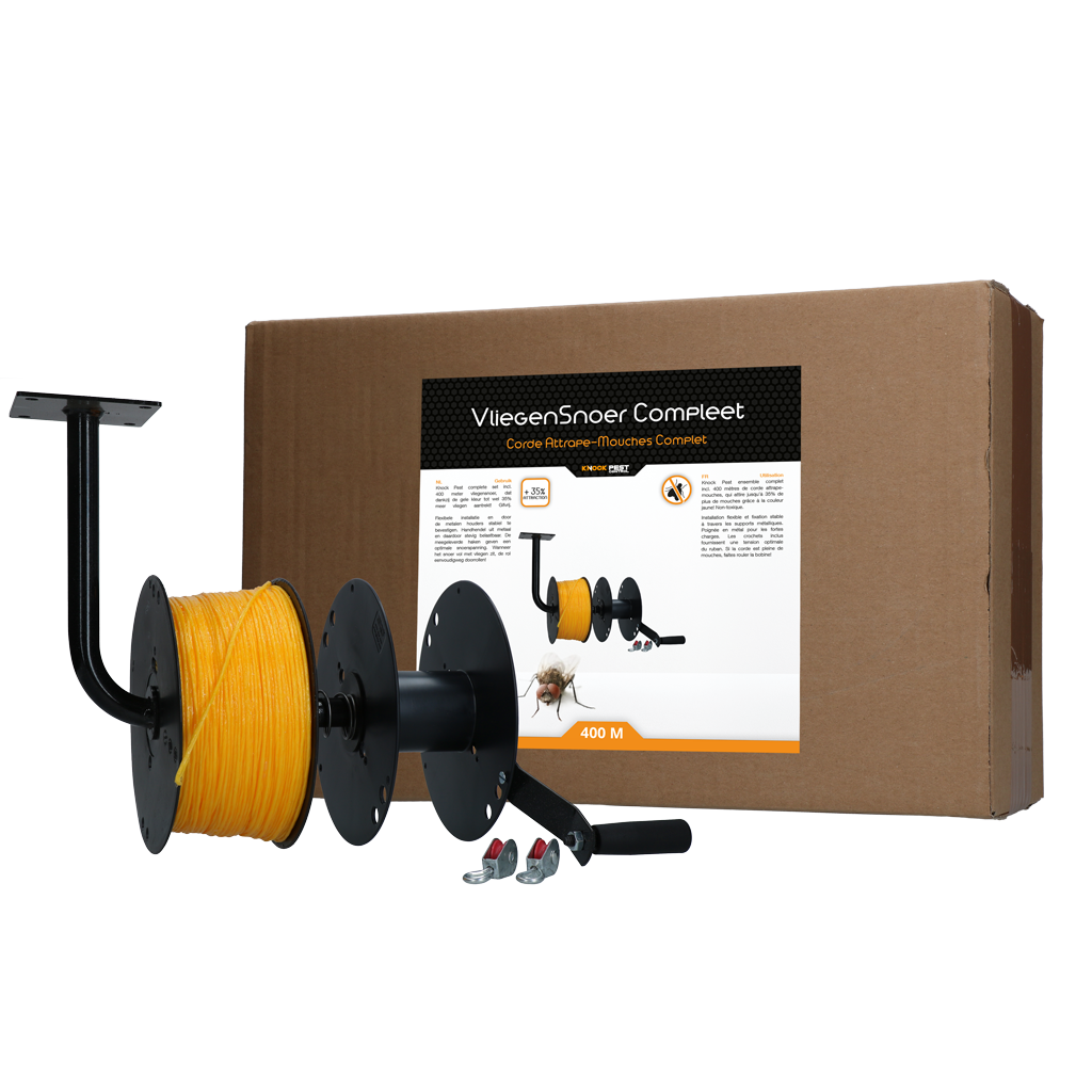 Knock Pest Vliegensnoer Compleet 400 m - Vliegenvanger