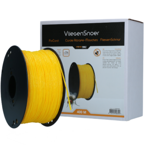 Knock Pest Vliegensnoer Vervangingsrol 400 m - Geel