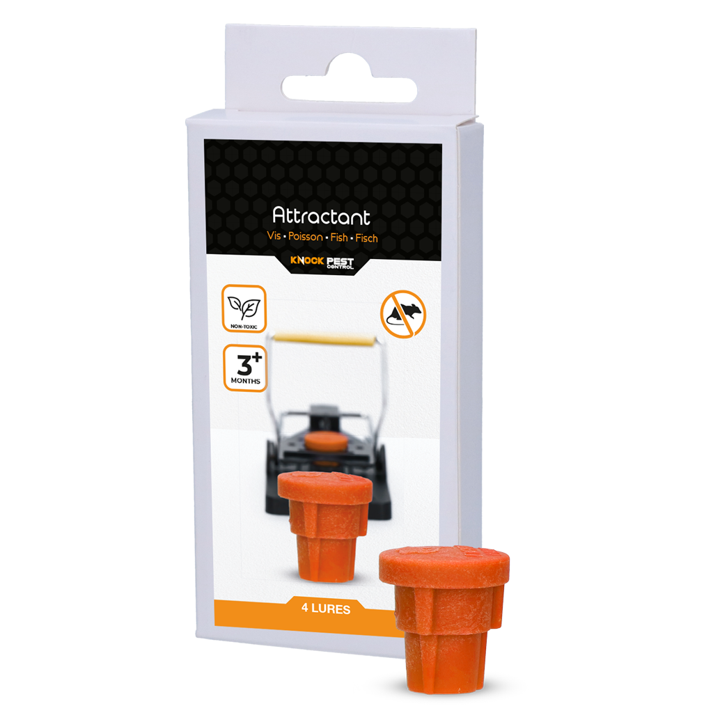 Knock Pest Attractant Vis - Monitor voor Muizen en Ratten
