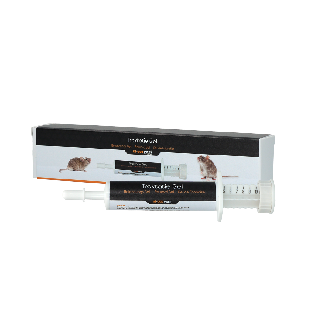 Knock Pest Traktatie Gel 10 gram voor het vangen van muizen en ratten - afbeelding 1