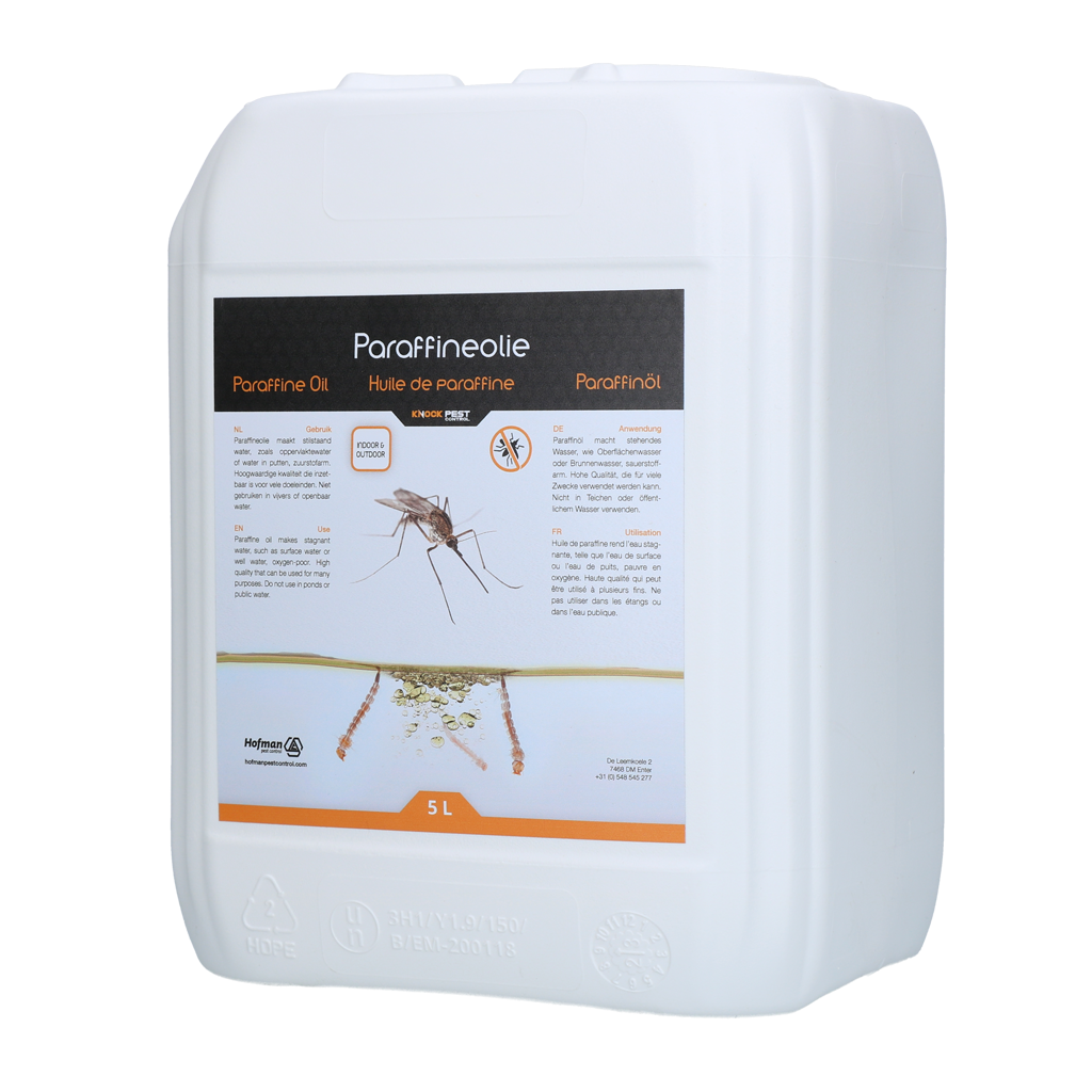 Knock Pest Paraffine Oil 5 l - Voor het bestrijden van vliegende insecten