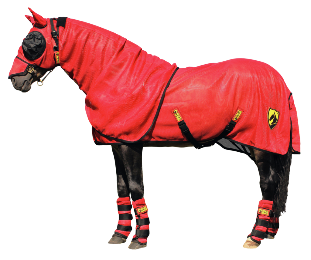 Horse Armor Knockdown Vliegendeken 183 cm met Insect Shield® - afbeelding 2