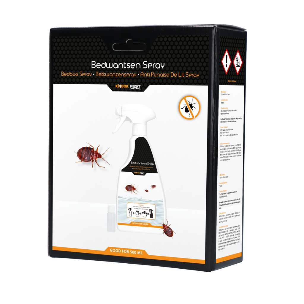Knock Pest Bedwantsen Spray 500 ml - Effectieve bestrijding van bedwantsen - afbeelding 2