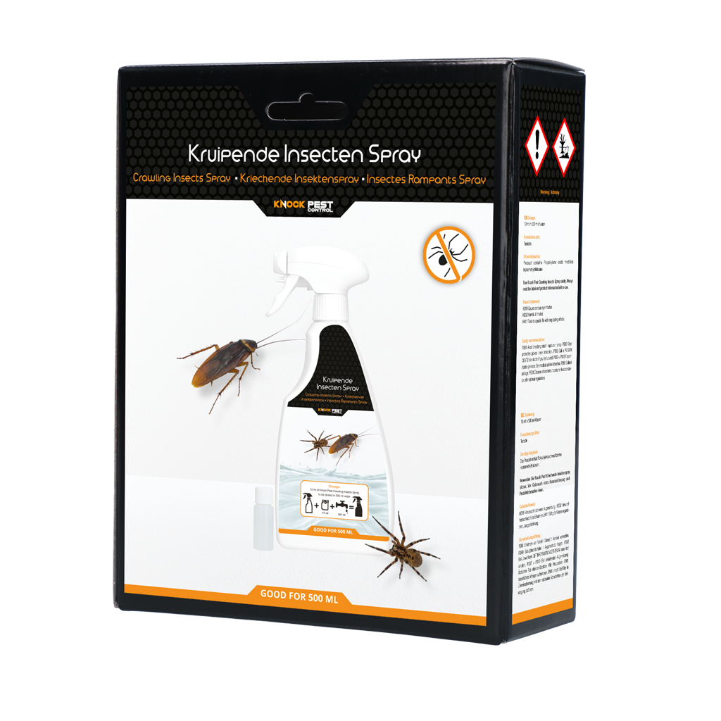 Knock Pest Kruipende Insecten Spray 500 ml - afbeelding 2