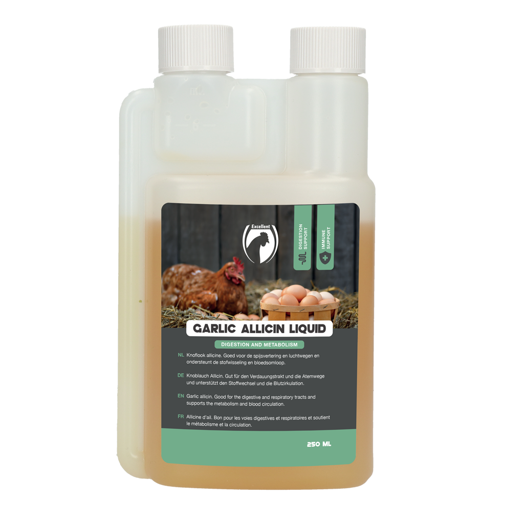 Excellent Garlic Allicin Liquid 250 ml - Vloeibare knoflookmix voor pluimvee
