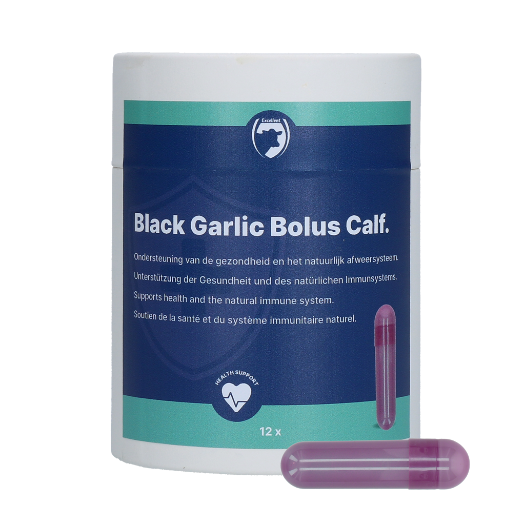 Excellent Black Garlic Bolus Kalf - Ondersteuning voor Kalveren - afbeelding 1