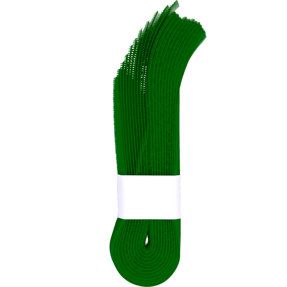 Koeherkenningsband klittenband geel Groen - 10 stuks - afbeelding 2