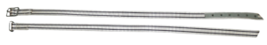 Koeriem nylon 130 cm met tonggesp - Merkloos