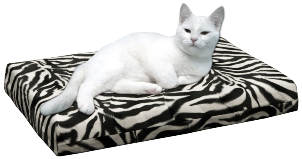 HD Cat Bed Zebra 45x55cm - Orthopedisch Kattenbed van Hofman Animal Care - afbeelding 2