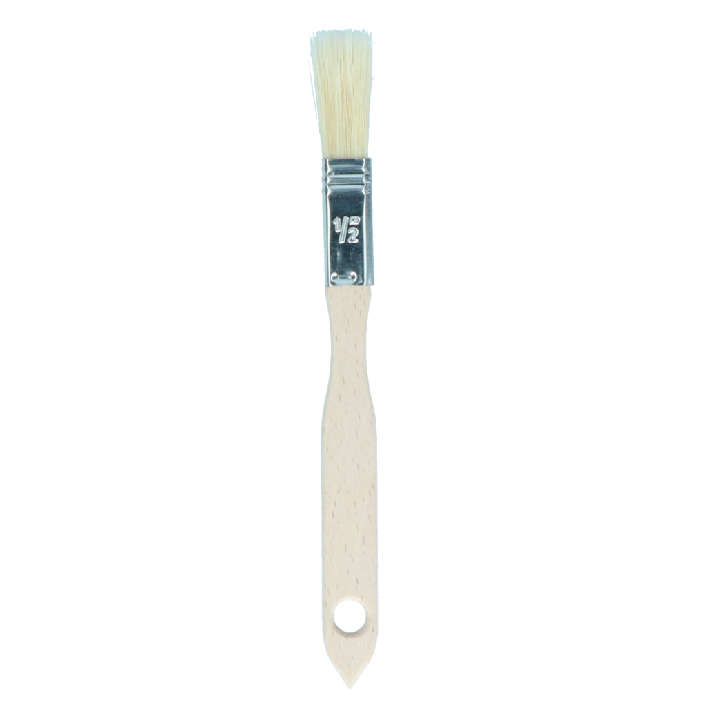 Hi Gloss Glitter Hoeflak Kwast - 1,2 x 18,5 cm