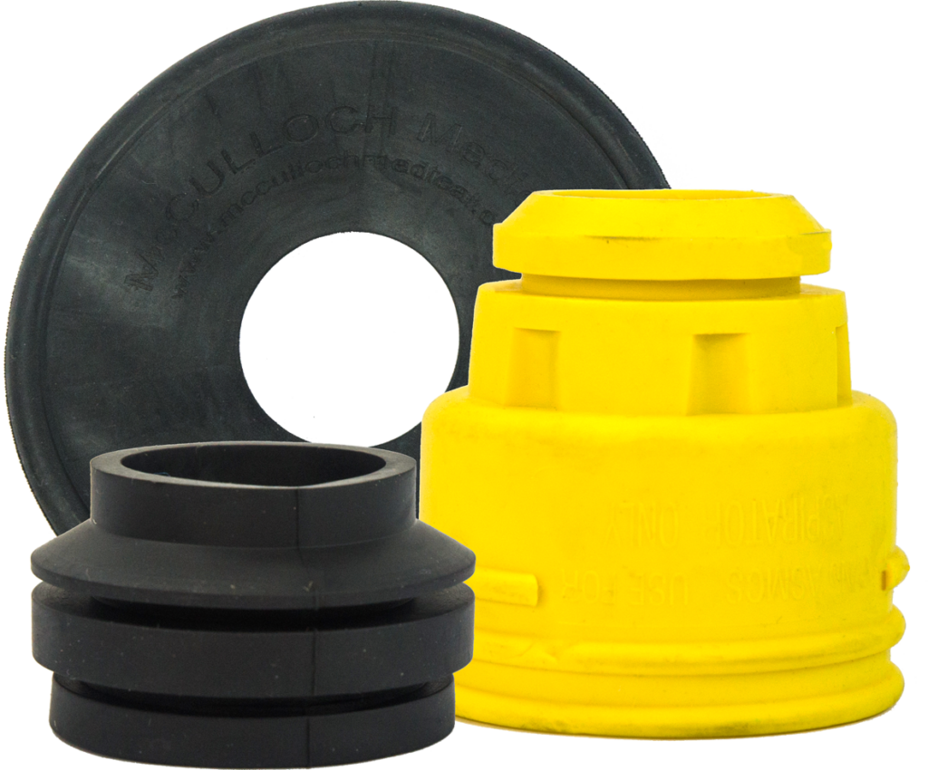 Lam Redder Rubber Ventiel zwart voor Beademingspomp LAMM8050 - afbeelding 1