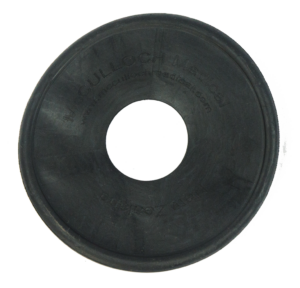 Lam Redder Small zwart rubber Diaphragm 25mm