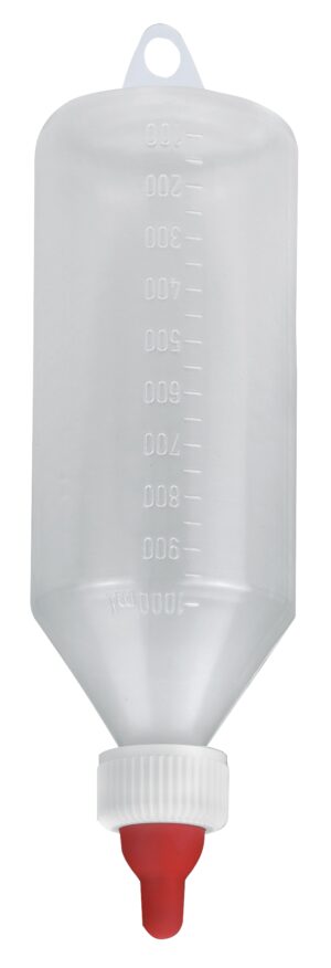 Lam/veulen speenfles flexi 1000 ml - Merkloos