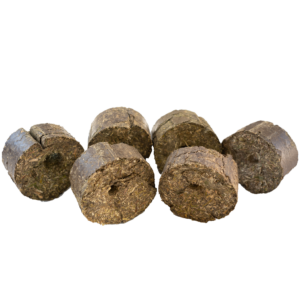LAX Tierfutter Lax Luzerne blok met gat 3 kg - Snack voor paarden