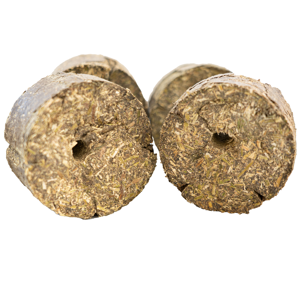 LAX Tierfutter Lax Luzerne blok met gat 3 kg - Snack voor paarden - afbeelding 2