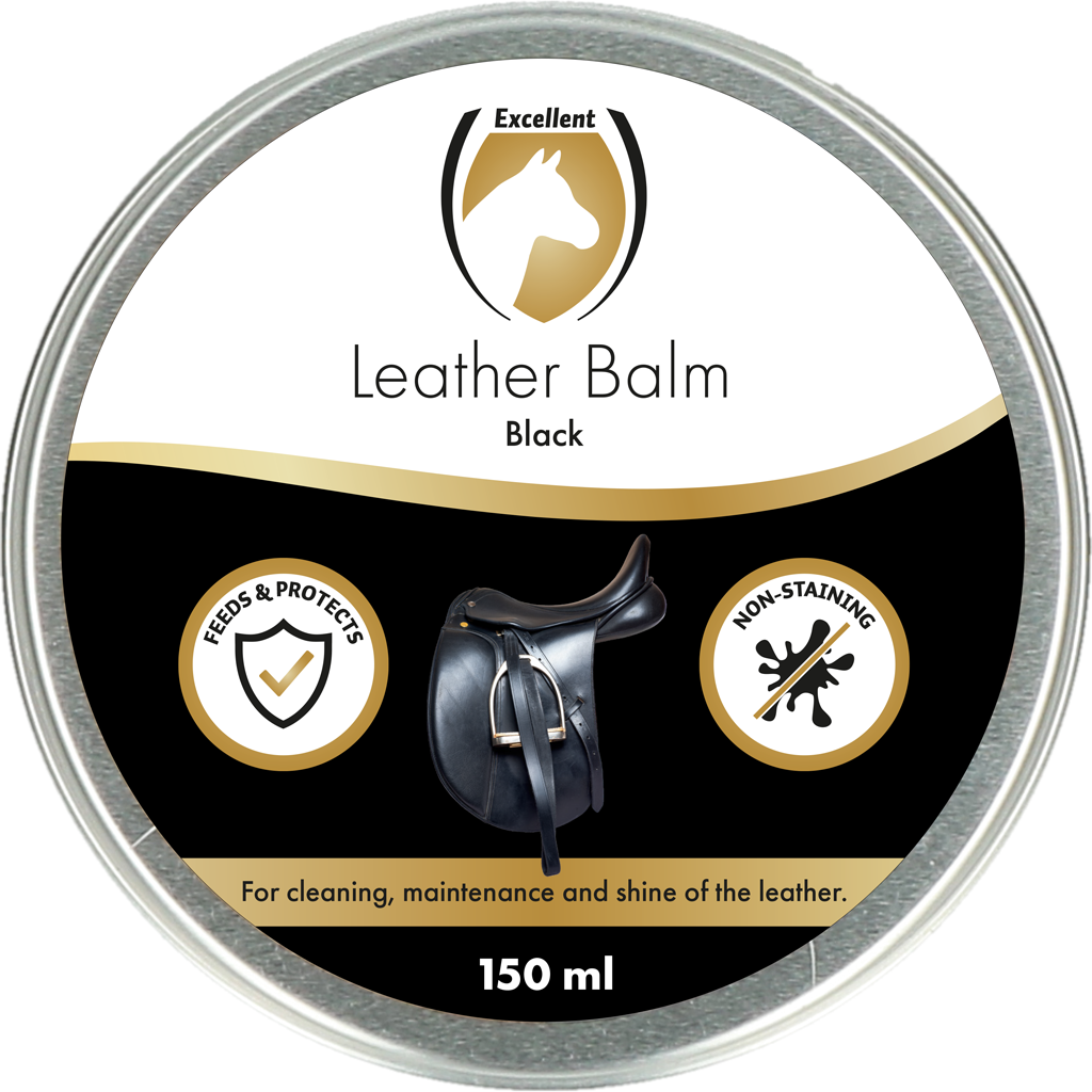 Excellent Leder & Zadel Balm Zwart - 150 ml - afbeelding 1