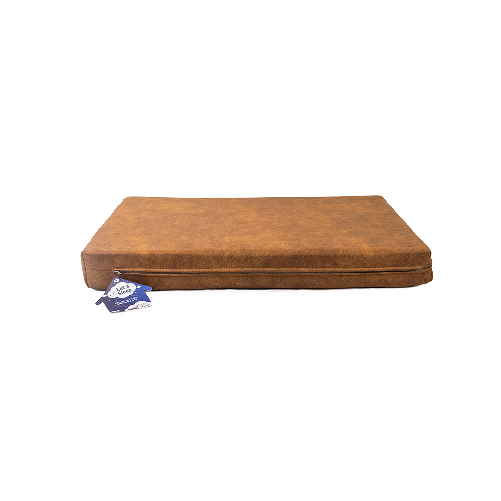 Let's Sleep Mellow Mattress Orthopedisch Kussen XL Cognac - afbeelding 1