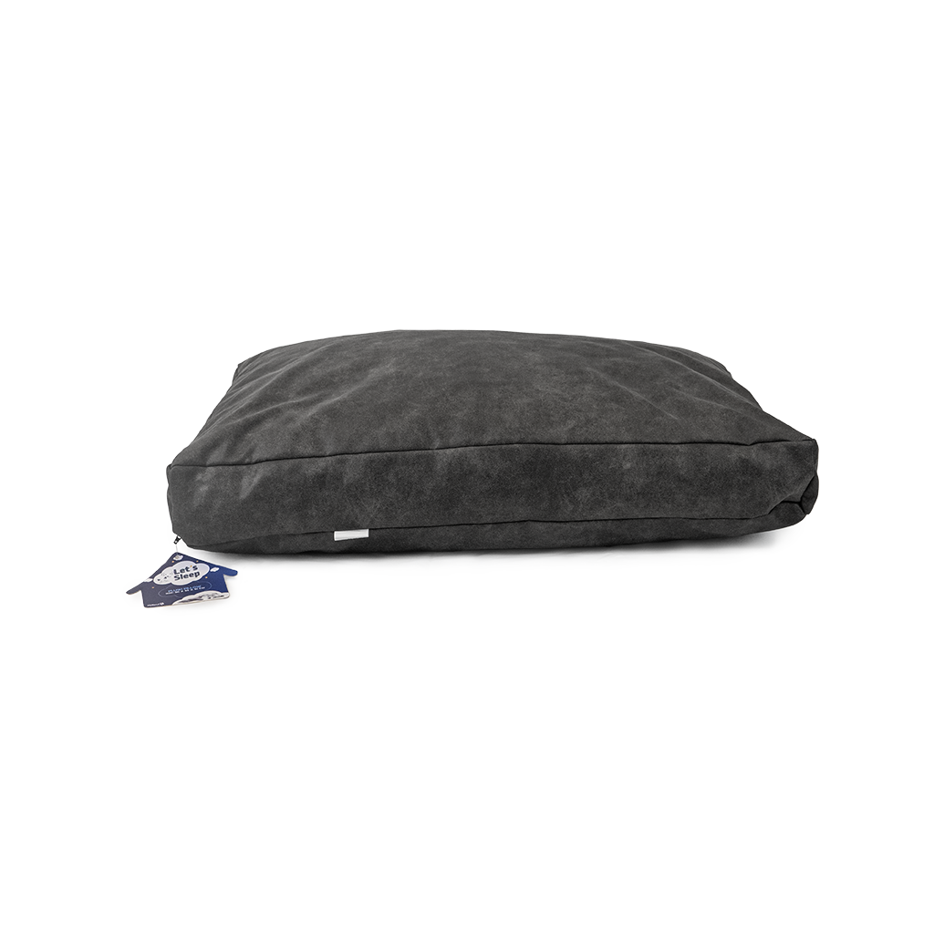 Let's Sleep Plush Pillow Hondenkussen XL Antraciet - afbeelding 1