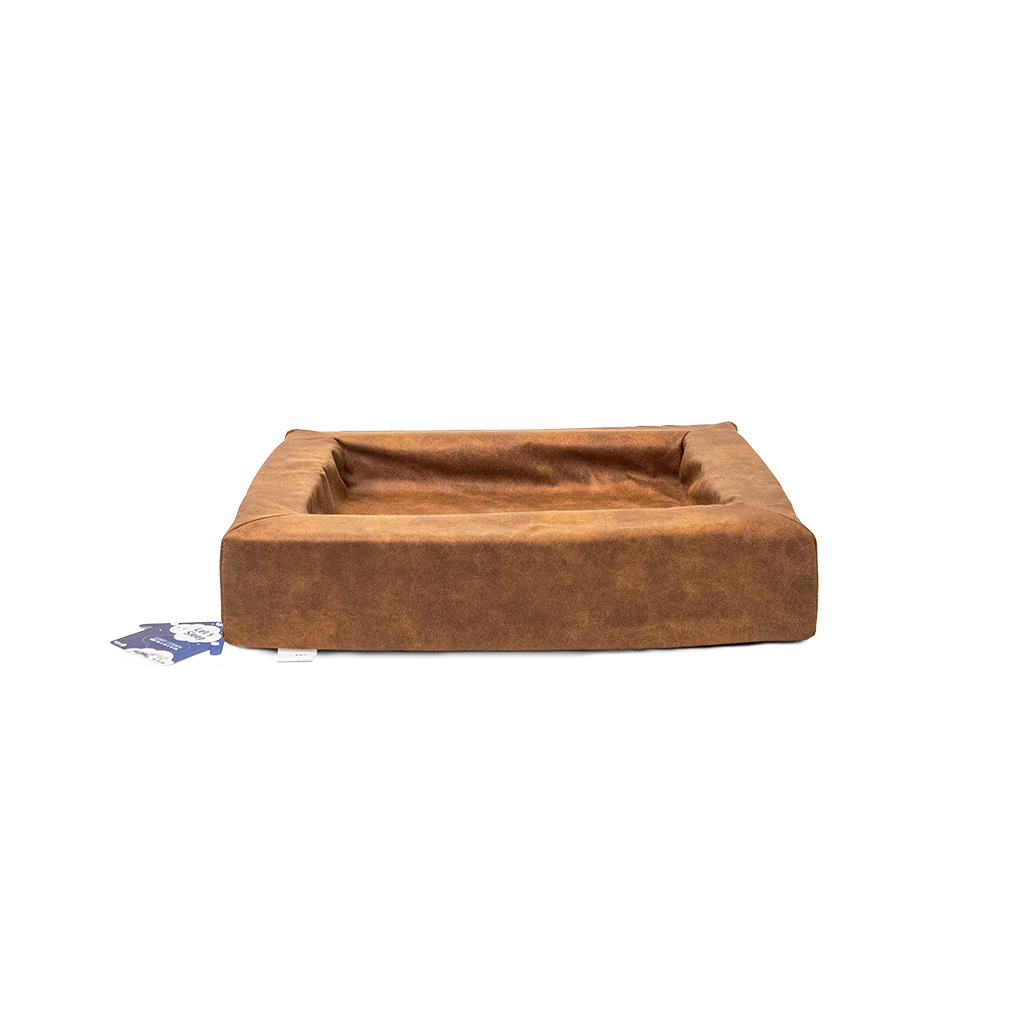 Let's Sleep Comfy Cushion Hondenmand M Cognac 60x50x12 cm - afbeelding 1