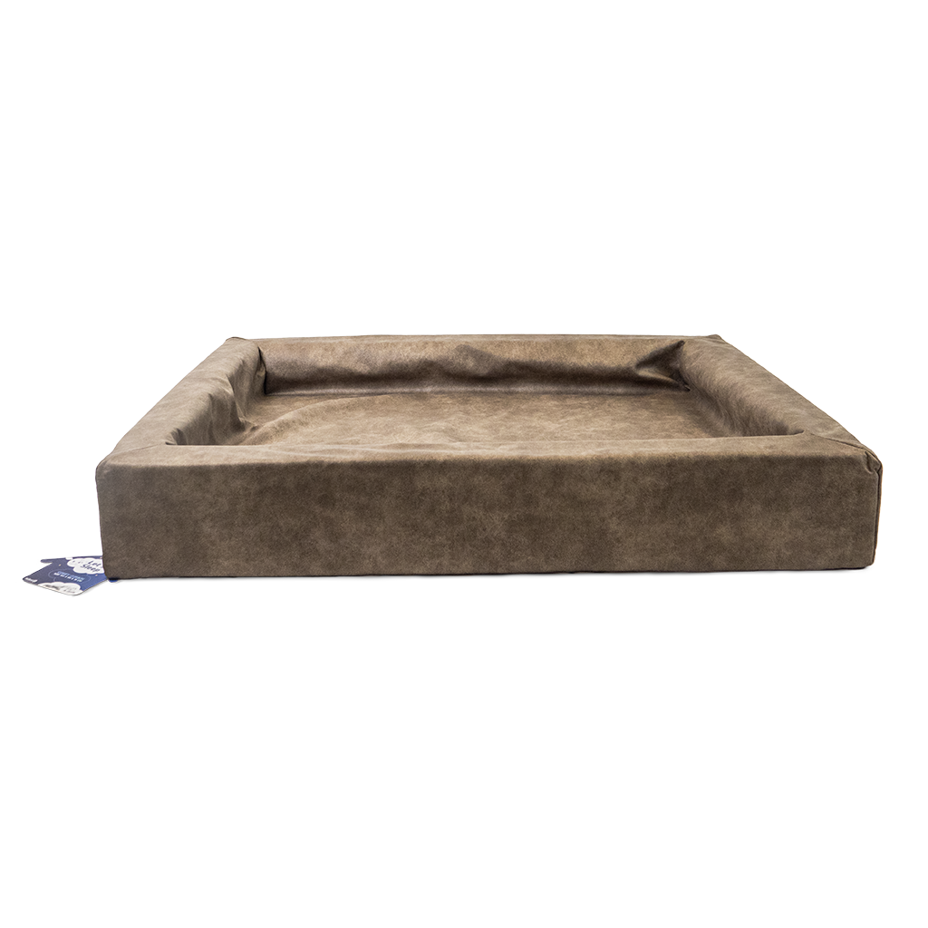 Let's Sleep Comfy Cushion Hondenmand L Taupe 85x70x12 cm - afbeelding 1