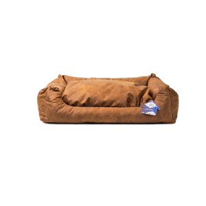 Let's Sleep Sweet Dreams Hondenmand Met Kussen XL Cognac
