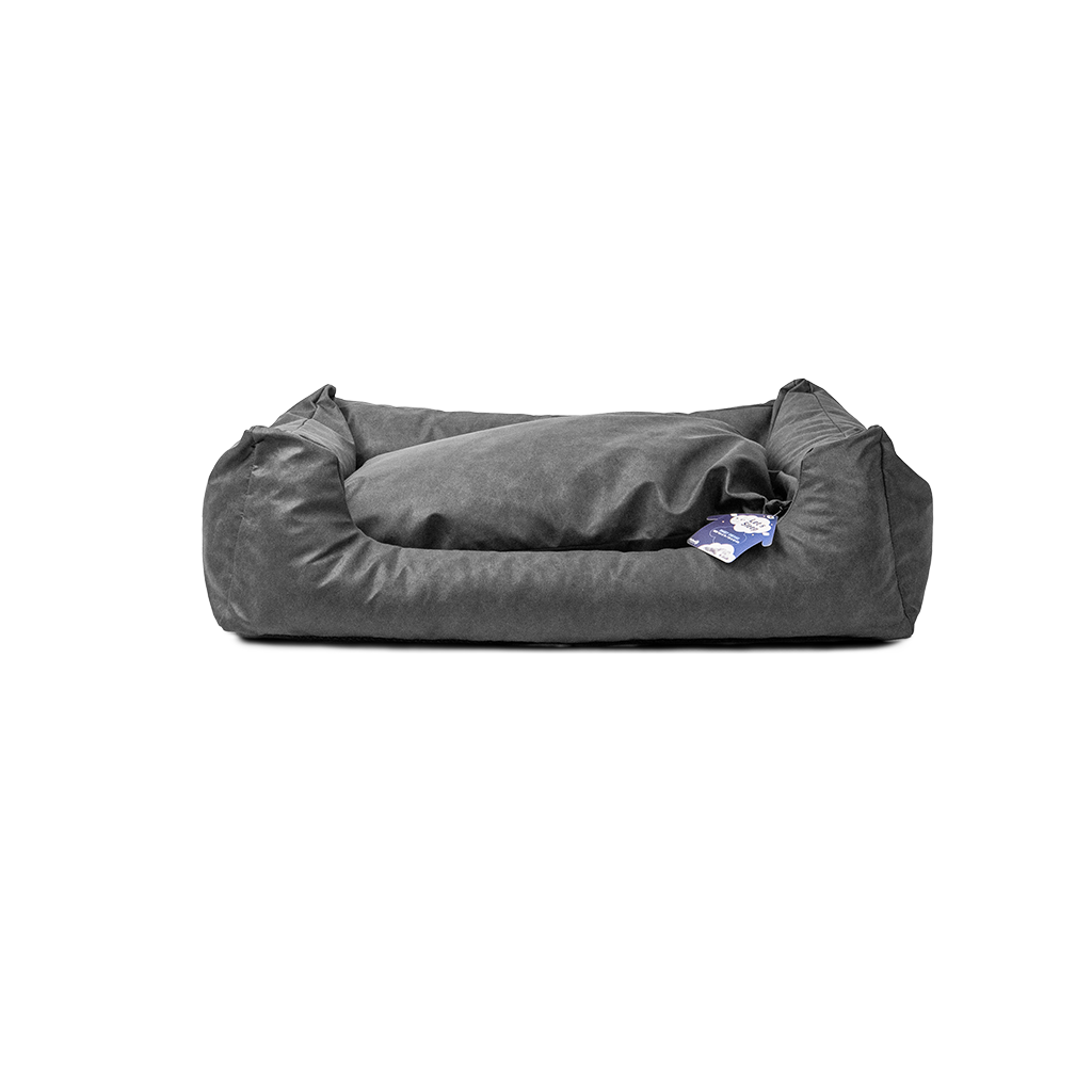 Let's Sleep Sweet Dreams Hondenmand Met Kussen XL Taupe - afbeelding 1