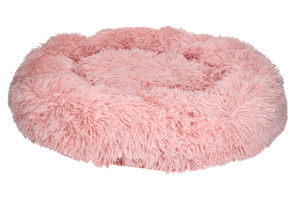 Let's Sleep Donut Mand Roze L - Zachte Donutmand voor Honden en Katten - afbeelding 2