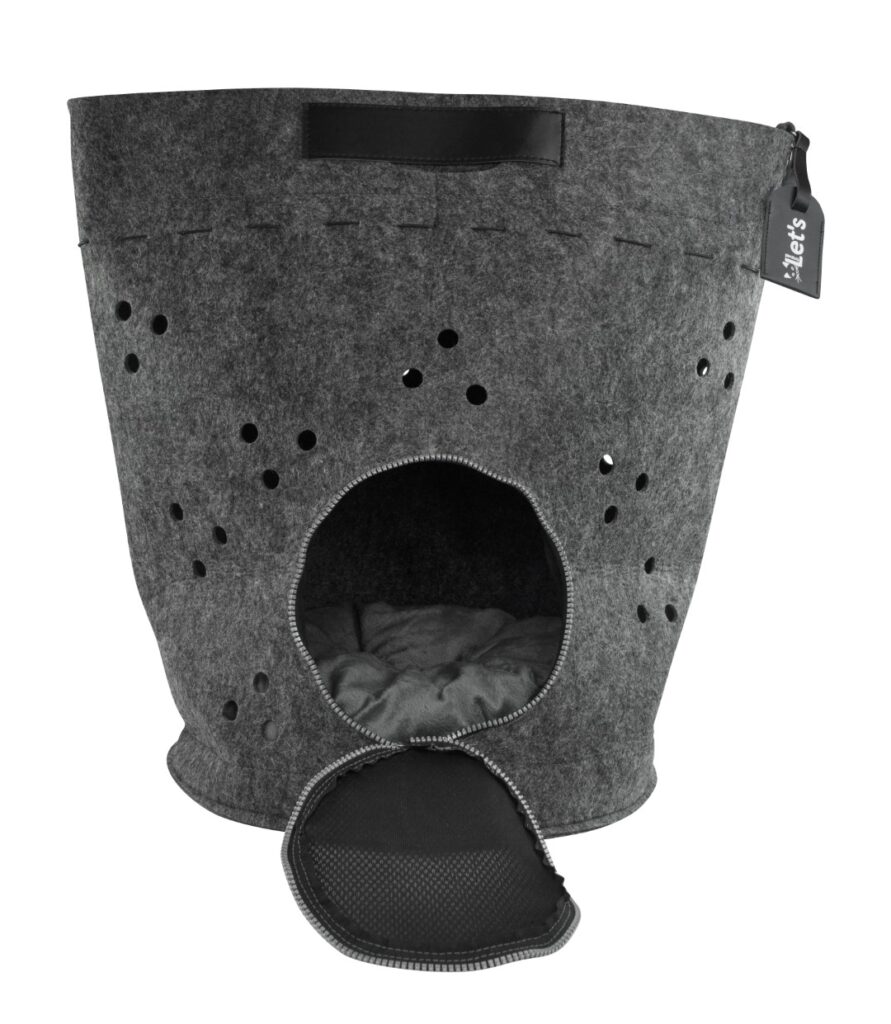 Let's Travel Antraciet - Reistas voor Katten - afbeelding 2
