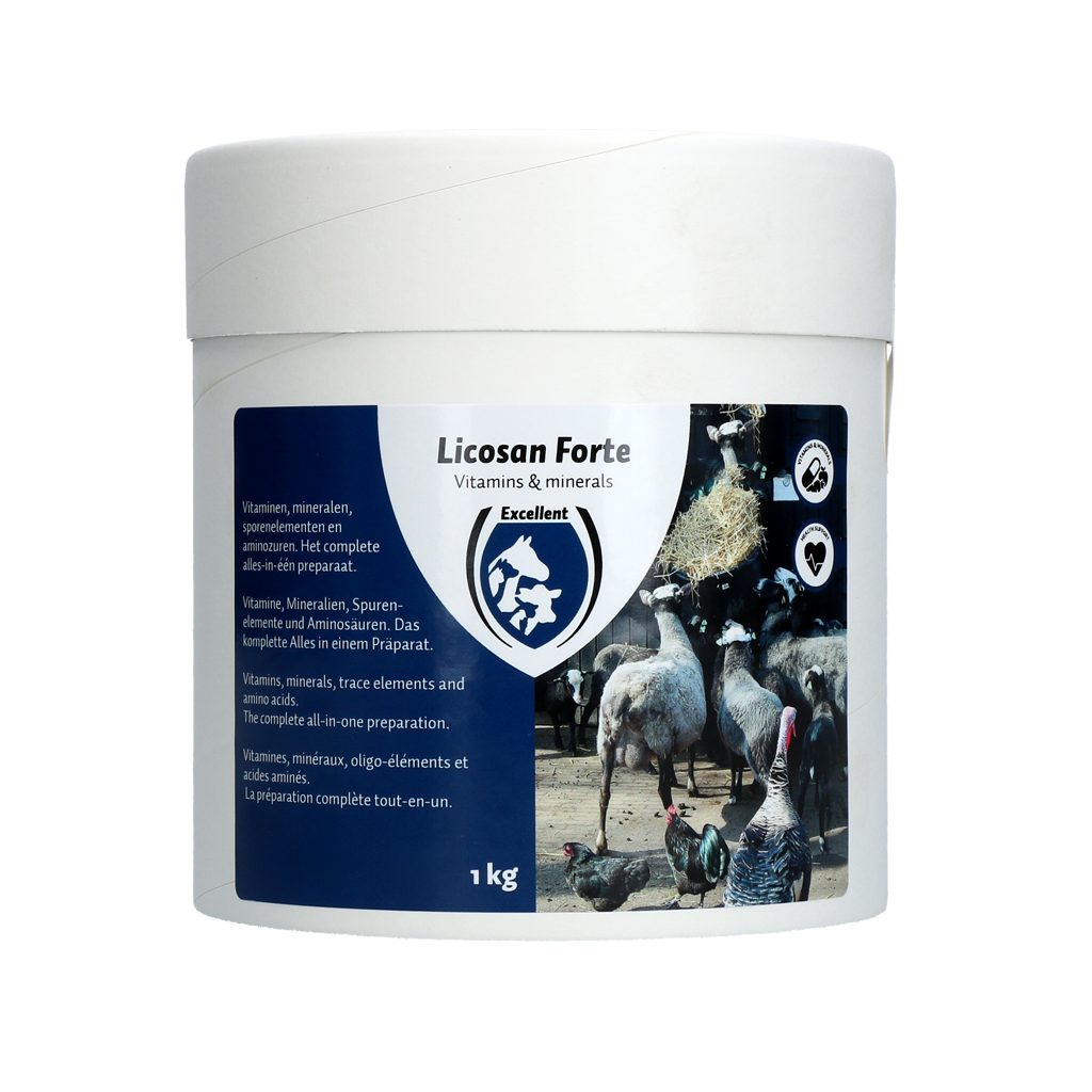 Excellent Licosan Forte Supplement 1 kg voor alle dieren - afbeelding 1