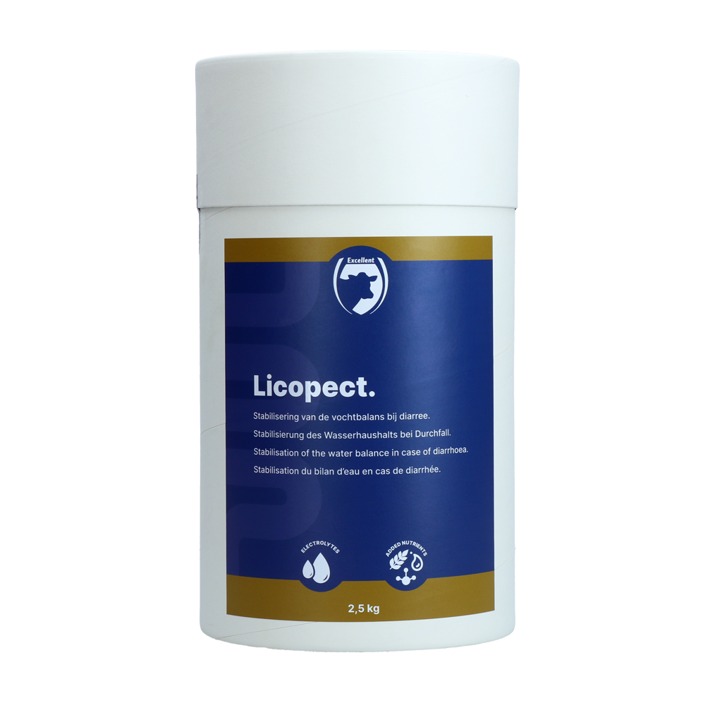 Excellent Licopect 2,5 kg - Dieetvoeder voor Kalveren met Diarree