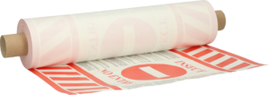 Quarantaine Lijmband rondom pallet - 20 m x 30 cm